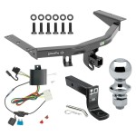 For 2014-2020 Acura MDX Trailer Hitch kit by: Draw-Tite For 2014-2020 Acura MDX Trailer Hitch Tow PKG w/ 4-Flat Wiring + Ball Mount w/ 4" Drop + 1-7/8" Ball (Excludes: w/Full Size Spare Tire Models) By Draw-Tite