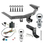 For 2014-2020 Acura MDX Trailer Hitch kit by: Draw-Tite For 2014-2020 Acura MDX Trailer Hitch Tow PKG w/ 4-Flat Wiring + Ball Mount w/ 4" Drop + 2" Ball + 1-7/8" Ball (Excludes: w/Full Size Spare Tire Models) By Draw-Tite