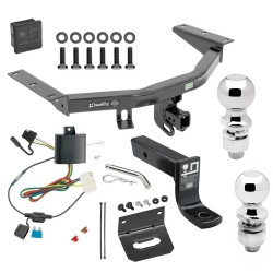 For 2014-2020 Acura MDX Trailer Hitch Tow PKG w/ 4-Flat Wiring + Ball Mount w/ 4" Drop + 2" Ball + 2-5/16" Ball + Wiring Bracket + Hitch Cover (Excludes: w/Full Size Spare Tire Models) By Draw-Tite For 2014-2020 Acura MDX Trailer Hitch Tow PKG w/ 4-Flat Wiring + Ball Mount w/ 4" Drop + 2" Ball + 2-5/16" Ball + Wiring Bracket + Hitch Cover (Excludes: w/Full Size Spare Tire Models) By Draw-Tite
