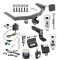 For 2014-2020 Acura MDX Trailer Hitch kit by: Draw-Tite For 2014-2020 Acura MDX Trailer Hitch Tow PKG w/ 4-Flat Wiring + Ball Mount w/ 4" Drop + 2" Ball + 2-5/16" Ball + Wiring Bracket + Hitch Cover + Dual Hitch & Coupler Locks + Wiring Tester + Ball Lube + Electric Grease + Ball Wrench + An