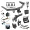 For 2014-2020 Acura MDX Trailer Hitch kit by: Draw-Tite For 2014-2020 Acura MDX Trailer Hitch Tow PKG w/ 4-Flat Wiring + Dual Adjustable Drop Rise Ball Ball Mount 2" & 2-5/16" Trailer Balls + Wiring Bracket + Hitch Cover + Dual Hitch & Coupler Locks + Wiring Tester + Ball Lube + Electric Grea