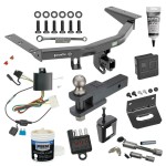 For 2014-2020 Acura MDX Trailer Hitch kit by: Draw-Tite For 2014-2020 Acura MDX Trailer Hitch Tow PKG w/ 4-Flat Wiring + Clevis Hitch Ball Mount w/ 2" Ball + Wiring Bracket + Hitch Cover + Dual Hitch & Coupler Locks + Wiring Tester + Ball Lube + Electric Grease + Ball Wrench + Anti Rattle Device (Excl