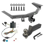 For 2014-2020 Acura MDX Trailer Hitch kit by: Draw-Tite For 2014-2020 Acura MDX Trailer Hitch Tow PKG w/ 4-Flat Wiring + Interlock Tactical Starter Kit w/ 2" Drop & 2" Ball (Excludes: w/Full Size Spare Tire Models) By Draw-Tite