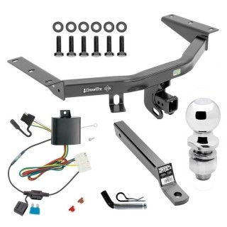 For 2014-2020 Acura MDX Trailer Hitch kit by: Draw-Tite For 2014-2020 Acura MDX Trailer Hitch Tow PKG w/ 4-Flat Wiring + Extended 16" Long Ball Mount w/ 2" Drop + Pin/Clip + 2" Ball (Excludes: w/Full Size Spare Tire Models) By Draw-Tite