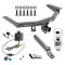 For 2014-2020 Acura MDX Trailer Hitch kit by: Draw-Tite For 2014-2020 Acura MDX Trailer Hitch Tow PKG w/ 4-Flat Wiring + Extended 16" Long Ball Mount w/ 4" Drop + Pin/Clip + 2" Ball (Excludes: w/Full Size Spare Tire Models) By Draw-Tite