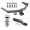 For 2016-2022 Honda Pilot Trailer Hitch Tow PKG w/ Ball Mount w/ 2" Drop + 1-7/8" Ball By Draw-Tite