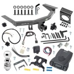 For 2014-2020 Acura MDX Trailer Hitch kit by: Draw-Tite For 2014-2020 Acura MDX Trailer Hitch Tow PKG w/ 8K Round Bar Weight Distribution Hitch w/ 2-5/16" Ball + 2" Ball + Pin/Clip + Tekonsha Prodigy P3 Brake Control + Plug & Play BC Adapter + 7-Way RV Wiring (Excludes: w/Full Size Spare Tire Mod