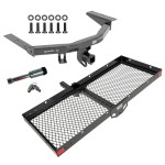 For 2014-2020 Acura MDX Trailer Hitch kit by: Draw-Tite For 2014-2020 Acura MDX Trailer Hitch Tow PKG w/ 48" x 20" Cargo Carrier + Hitch Lock (Excludes: w/Full Size Spare Tire Models) By Draw-Tite