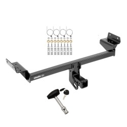 Trailer Tow Hitch For 15-24 Ford Edge 16-18 Lincoln MKX 19-23 Nautilus w/ Security Lock Pin Key