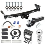 For 2005-2024 Nissan Frontier Trailer Hitch Tow PKG w/ 7-Way RV Wiring + 2" & 2-5/16" Ball + Drop Mount By Draw-Tite For 2005-2024 Nissan Frontier Trailer Hitch Tow PKG w/ 7-Way RV Wiring + 2" & 2-5/16" Ball + Drop Mount By Draw-Tite