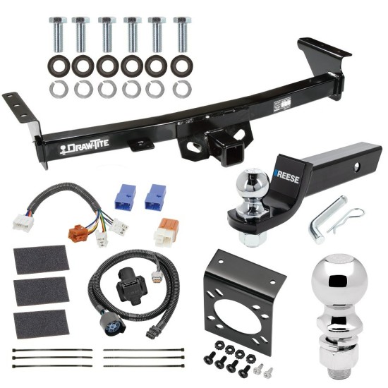 For 2005-2024 Nissan Frontier Trailer Hitch Tow PKG w/ 7-Way RV Wiring + 2" & 2-5/16" Ball + Drop Mount By Draw-Tite For 2005-2024 Nissan Frontier Trailer Hitch Tow PKG w/ 7-Way RV Wiring + 2" & 2-5/16" Ball + Drop Mount By Draw-Tite