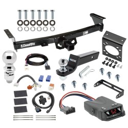 For 2005-2024 Nissan Frontier Trailer Hitch Tow PKG w/ Tekonsha Brakeman IV Brake Control + Plug & Play BC Adapter + 7-Way RV Wiring + 2" & 2-5/16" Ball & Drop Mount By Draw-Tite For 2005-2024 Nissan Frontier Trailer Hitch Tow PKG w/ Tekonsha Brakeman IV Brake Control + Plug & Play BC Adapter + 7-Way RV Wiring + 2" & 2-5/16" Ball & Drop Mount By Draw-Tite