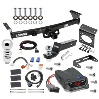 For 2005-2024 Nissan Frontier Trailer Hitch Tow PKG w/ Tekonsha BRAKE-EVN Brake Control + Plug & Play BC Adapter + 7-Way RV Wiring + 2" & 2-5/16" Ball & Drop Mount By Draw-Tite For 2005-2024 Nissan Frontier Trailer Hitch Tow PKG w/ Tekonsha BRAKE-EVN Brake Control + Plug & Play BC Adapter + 7-Way RV Wiring + 2" & 2-5/16" Ball & Drop Mount By Draw-Tite
