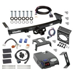For 2005-2024 Nissan Frontier Trailer Hitch Tow PKG w/ Tekonsha Primus IQ Brake Control + Plug & Play BC Adapter + 7-Way RV Wiring By Draw-Tite For 2005-2024 Nissan Frontier Trailer Hitch Tow PKG w/ Tekonsha Primus IQ Brake Control + Plug & Play BC Adapter + 7-Way RV Wiring By Draw-Tite