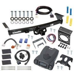 For 2005-2024 Nissan Frontier Trailer Hitch Tow PKG w/ Tekonsha Prodigy P3 Brake Control + Plug & Play BC Adapter + 7-Way RV Wiring By Draw-Tite For 2005-2024 Nissan Frontier Trailer Hitch Tow PKG w/ Tekonsha Prodigy P3 Brake Control + Plug & Play BC Adapter + 7-Way RV Wiring By Draw-Tite