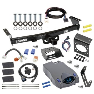 For 2005-2024 Nissan Frontier Trailer Hitch Tow PKG w/ Tekonsha Prodigy P2 Brake Control + Plug & Play BC Adapter + 7-Way RV Wiring By Draw-Tite For 2005-2024 Nissan Frontier Trailer Hitch Tow PKG w/ Tekonsha Prodigy P2 Brake Control + Plug & Play BC Adapter + 7-Way RV Wiring By Draw-Tite