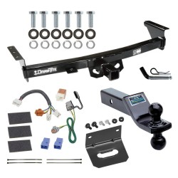 For 2005-2023 Nissan Frontier Trailer Hitch Tow PKG w/ 4-Flat Wiring Harness + Dual Ball Ball Mount 1-7/8" & 2" Trailer Balls + Pin/Clip + Wiring Bracket By Draw-Tite For 2005-2023 Nissan Frontier Trailer Hitch Tow PKG w/ 4-Flat Wiring Harness + Dual Ball Ball Mount 1-7/8" & 2" Trailer Balls + Pin/Clip + Wiring Bracket By Draw-Tite