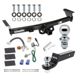 For 2005-2023 Nissan Frontier Trailer Hitch kit by: Draw-Tite For 2005-2023 Nissan Frontier Trailer Hitch Tow PKG w/ 4-Flat Wiring + Starter Kit Ball Mount w/ 2" Drop & 2" Ball + 1-7/8" Ball By Draw-Tite