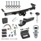 For 2005-2023 Nissan Frontier Trailer Hitch kit by: Draw-Tite For 2005-2023 Nissan Frontier Trailer Hitch Tow PKG w/ 4-Flat Wiring + Starter Kit Ball Mount w/ 2" Drop & 2" Ball + 2-5/16" Ball + Wiring Bracket + Hitch Lock + Hitch Cover By Draw-Tite