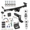 For 2005-2023 Nissan Frontier Trailer Hitch kit by: Draw-Tite For 2005-2023 Nissan Frontier Trailer Hitch Tow PKG w/ 4-Flat Wiring + Ball Mount w/ 4" Drop + 2" Ball + 2-5/16" Ball + Wiring Bracket + Hitch Lock + Hitch Cover By Draw-Tite