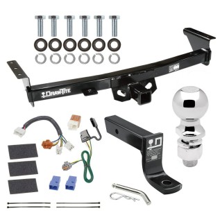 For 2005-2023 Nissan Frontier Trailer Hitch kit by: Draw-Tite For 2005-2023 Nissan Frontier Trailer Hitch Tow PKG w/ 4-Flat Wiring + Ball Mount w/ 4" Drop + 2-5/16" Ball By Draw-Tite