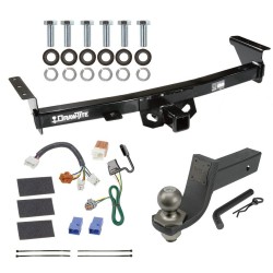 For 2005-2023 Nissan Frontier Trailer Hitch Tow PKG w/ 4-Flat Wiring + Interlock Tactical Starter Kit w/ 3-1/4" Drop & 2" Ball By Draw-Tite For 2005-2023 Nissan Frontier Trailer Hitch Tow PKG w/ 4-Flat Wiring + Interlock Tactical Starter Kit w/ 3-1/4" Drop & 2" Ball By Draw-Tite
