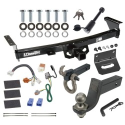 For 2005-2023 Nissan Frontier Trailer Hitch Tow PKG w/ 4-Flat Wiring + Interlock Tactical Starter Kit w/ 3-1/4" Drop & 2" Ball + Tactical Hook & Shackle Mount + Tactical Dogbone Lock + Wiring Bracket By Draw-Tite For 2005-2023 Nissan Frontier Trailer Hitch Tow PKG w/ 4-Flat Wiring + Interlock Tactical Starter Kit w/ 3-1/4" Drop & 2" Ball + Tactical Hook & Shackle Mount + Tactical Dogbone Lock + Wiring Bracket By Draw-Tite