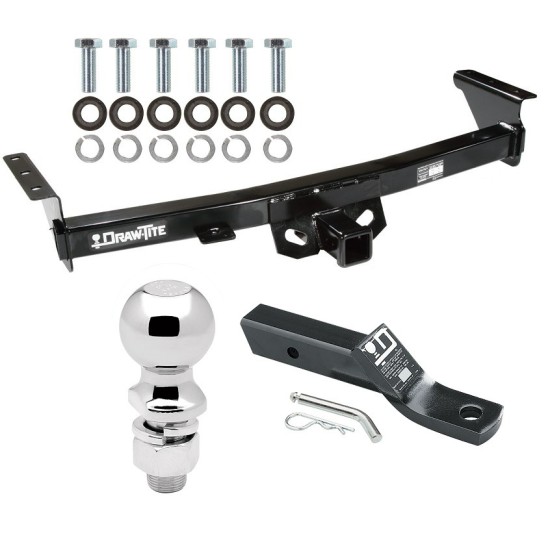 For 2005-2024 Nissan Frontier Trailer Hitch kit by: Draw-Tite For 2005-2024 Nissan Frontier Trailer Hitch Tow PKG w/ Ball Mount w/ 2" Drop + 2-5/16" Ball By Draw-Tite