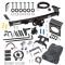For 2005-2024 Nissan Frontier Trailer Hitch Tow PKG w/ 8K Round Bar Weight Distribution Hitch w/ 2-5/16" Ball + Pin/Clip + Tekonsha Prodigy P3 Brake Control + Plug & Play BC Adapter + 7-Way RV Wiring By Draw-Tite