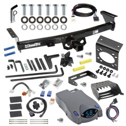 For 2005-2024 Nissan Frontier Trailer Hitch Tow PKG w/ 8K Round Bar Weight Distribution Hitch w/ 2-5/16" Ball + Pin/Clip + Tekonsha Prodigy P2 Brake Control + Plug & Play BC Adapter + 7-Way RV Wiring By Draw-Tite For 2005-2024 Nissan Frontier Trailer Hitch Tow PKG w/ 8K Round Bar Weight Distribution Hitch w/ 2-5/16" Ball + Pin/Clip + Tekonsha Prodigy P2 Brake Control + Plug & Play BC Adapter + 7-Way RV Wiring By Draw-Tite