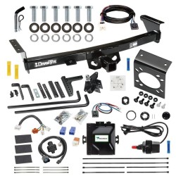For 2005-2024 Nissan Frontier Trailer Hitch Tow PKG w/ 8K Round Bar Weight Distribution Hitch w/ 2-5/16" Ball + Pin/Clip + Tekonsha Prodigy iD Bluetooth Wireless Brake Control + Plug & Play BC Adapter + 7-Way RV Wiring By Draw-Tite For 2005-2024 Nissan Frontier Trailer Hitch Tow PKG w/ 8K Round Bar Weight Distribution Hitch w/ 2-5/16" Ball + Pin/Clip + Tekonsha Prodigy iD Bluetooth Wireless Brake Control + Plug & Play BC Adapter + 7-Way RV Wiring By Draw-Tite