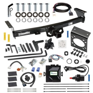 For 2005-2024 Nissan Frontier Trailer Hitch Tow PKG w/ 8K Round Bar Weight Distribution Hitch w/ 2-5/16" Ball + Pin/Clip + Tekonsha Prodigy iD Bluetooth Wireless Brake Control + Plug & Play BC Adapter + 7-Way RV Wiring By Draw-Tite For 2005-2024 Nissan Frontier Trailer Hitch Tow PKG w/ 8K Round Bar Weight Distribution Hitch w/ 2-5/16" Ball + Pin/Clip + Tekonsha Prodigy iD Bluetooth Wireless Brake Control + Plug & Play BC Adapter + 7-Way RV Wiring By Draw-Tite