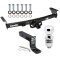 For 2005-2024 Nissan Frontier Trailer Hitch kit by: Draw-Tite For 2005-2024 Nissan Frontier Trailer Hitch Tow PKG w/ Ball Mount w/ 4" Drop + 2" Ball By Draw-Tite