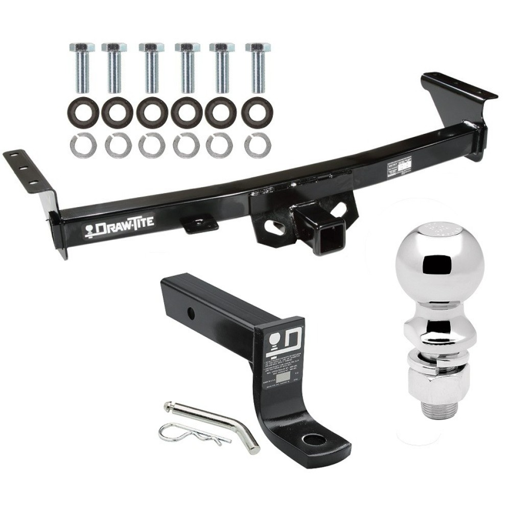 For 2005-2024 Nissan Frontier Trailer Hitch kit by: Draw-Tite For 2005-2024 Nissan Frontier Trailer Hitch Tow PKG w/ Ball Mount w/ 4" Drop + 2-5/16" Ball By Draw-Tite