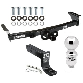 For 2005-2024 Nissan Frontier Trailer Hitch kit by: Draw-Tite For 2005-2024 Nissan Frontier Trailer Hitch Tow PKG w/ Ball Mount w/ 4" Drop + 2-5/16" Ball By Draw-Tite