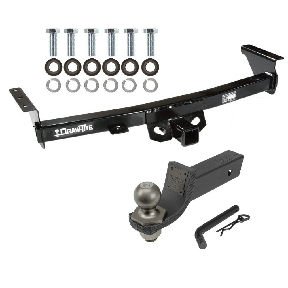 For 2005-2024 Nissan Frontier Trailer Hitch kit by: Draw-Tite For 2005-2024 Nissan Frontier Trailer Hitch Tow PKG + Interlock Tactical Starter Kit w/ 2" Drop & 2" Ball By Draw-Tite