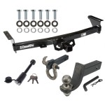 For 2005-2024 Nissan Frontier Trailer Hitch kit by: Draw-Tite For 2005-2024 Nissan Frontier Trailer Hitch Tow PKG + Interlock Tactical Starter Kit w/ 3-1/4" Drop & 2" Ball + Tactical Hook & Shackle Mount + Tactical Dogbone Lock By Draw-Tite