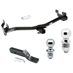 Custom Fit Trailer Hitch 2" Drop Ball-Mount w/ Pin/Clip 1-7/8" and 2" Chrome Ball Installation Hardware Installation Instructions 75382 23 63845 63816 Draw-Tite Trailer Tow Hitch 06-10 Hummer H3 Receiver 1-7/8" and 2" Ball 06 07 Trailer Tow Hitch For 06-10 Hummer H3 Receiver w/ 1-7/8" and 2" Ball