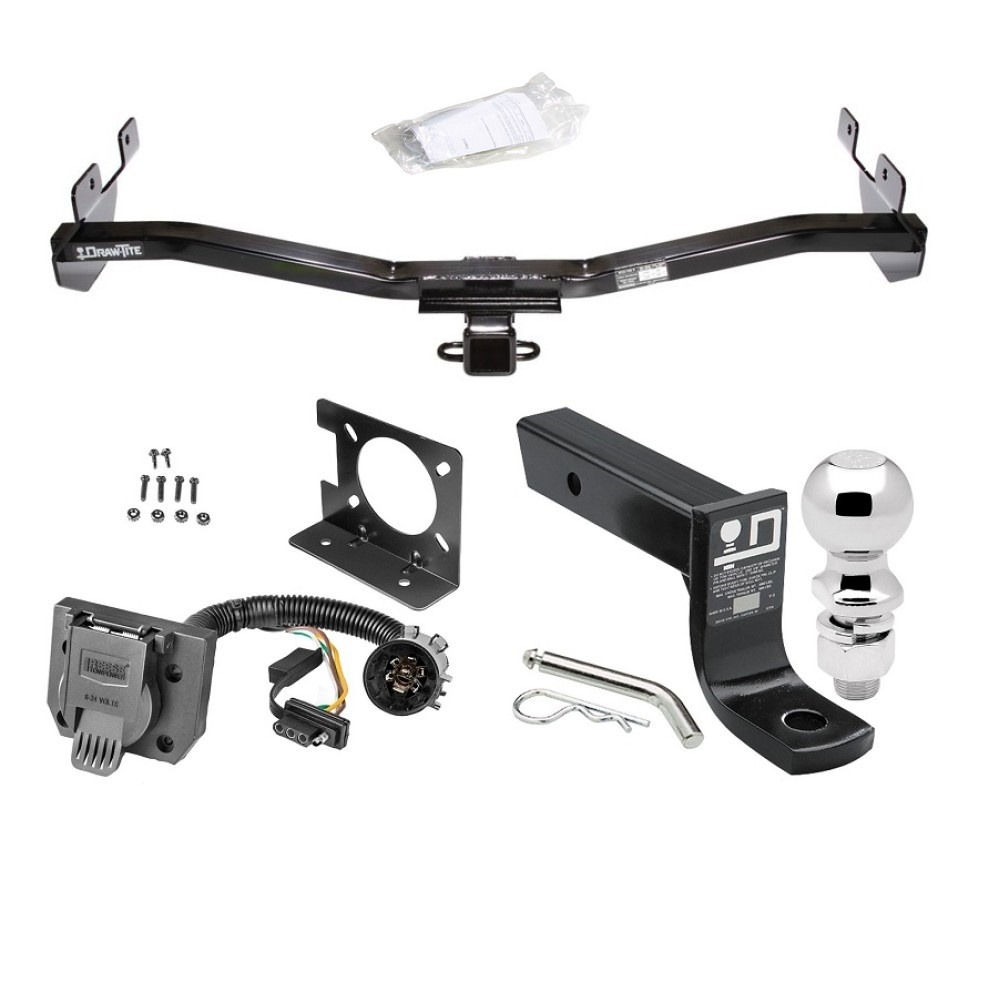 Custom Fit Trailer Hitch Wiring Harness (Plug & Play) 4" Drop Ball-Mount w/ Pin/Clip 2-5/16" Chrome Ball Installation Hardware Installation Instructions 75382 74682 53 63847 Draw-Tite Trailer Hitch Package Wiring 06-10 Hummer H3 Factory 7-Wa Trailer Hitch Package w/ Wiring For 06-10 Hummer H3 w/ Factory 7-Way w/ 2-5/16" Ball 4" Drop Mount Pin Blade RV Class 3
