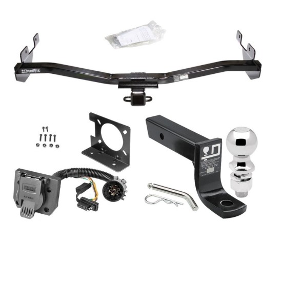 Custom Fit Trailer Hitch Wiring Harness (Plug & Play) 4" Drop Ball-Mount w/ Pin/Clip 2-5/16" Chrome Ball Installation Hardware Installation Instructions 75382 74682 53 63847 Draw-Tite Trailer Hitch Package Wiring 06-10 Hummer H3 Factory 7-Wa Trailer Hitch Package w/ Wiring For 06-10 Hummer H3 w/ Factory 7-Way w/ 2-5/16" Ball 4" Drop Mount Pin Blade RV Class 3
