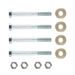 Trailer Tow Hitch Hardware Fastener Kit For 07-22 Jeep Wrangler 18-23 JL New Body JK 2" Receiver Trailer Tow Hitch Hardware Fastener Kit For 07-22 Jeep Wrangler 18-23 JL New Body JK 2" Receiver