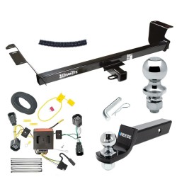 For 2011-2016 Chrysler Town & Country Trailer Hitch Tow PKG w/ 4-Flat Wiring + Starter Kit Ball Mount w/ 2" Drop & 2" Ball + 1-7/8" Ball By Draw-Tite For 2011-2016 Chrysler Town & Country Trailer Hitch Tow PKG w/ 4-Flat Wiring + Starter Kit Ball Mount w/ 2" Drop & 2" Ball + 1-7/8" Ball By Draw-Tite