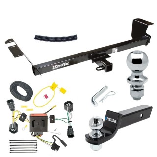 For 2011-2016 Chrysler Town & Country Trailer Hitch kit by: Draw-Tite For 2011-2016 Chrysler Town & Country Trailer Hitch Tow PKG w/ 4-Flat Wiring + Starter Kit Ball Mount w/ 2" Drop & 2" Ball + 1-7/8" Ball By Draw-Tite