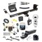 For 2011-2020 Dodge Grand Caravan Trailer Hitch Tow PKG w/ 4-Flat Wiring + Starter Kit Ball Mount w/ 2" Drop & 2" Ball + 2-5/16" Ball + Wiring Bracket + Dual Hitch & Coupler Locks + Hitch Cover + Wiring Tester + Ball Lube +Electric 