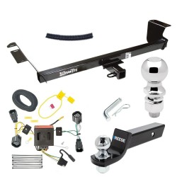 For 2011-2016 Chrysler Town & Country Trailer Hitch Tow PKG w/ 4-Flat Wiring + Starter Kit Ball Mount w/ 2" Drop & 2" Ball + 2-5/16" Ball By Draw-Tite For 2011-2016 Chrysler Town & Country Trailer Hitch Tow PKG w/ 4-Flat Wiring + Starter Kit Ball Mount w/ 2" Drop & 2" Ball + 2-5/16" Ball By Draw-Tite
