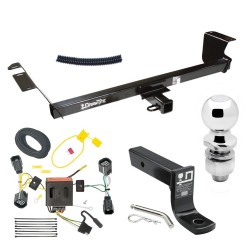 For 2011-2016 Chrysler Town & Country Trailer Hitch Tow PKG w/ 4-Flat Wiring + Ball Mount w/ 4" Drop + 2" Ball By Draw-Tite For 2011-2016 Chrysler Town & Country Trailer Hitch Tow PKG w/ 4-Flat Wiring + Ball Mount w/ 4" Drop + 2" Ball By Draw-Tite