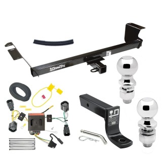 For 2011-2020 Dodge Grand Caravan Trailer Hitch kit by: Draw-Tite For 2011-2020 Dodge Grand Caravan Trailer Hitch Tow PKG w/ 4-Flat Wiring + Ball Mount w/ 4" Drop + 2" Ball + 2-5/16" Ball By Draw-Tite