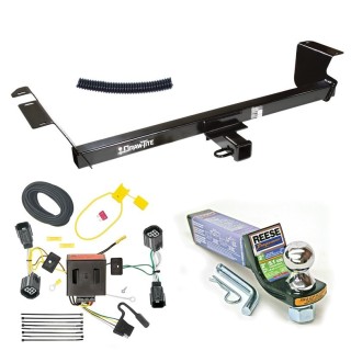 For 2011-2016 Chrysler Town & Country Trailer Hitch kit by: Draw-Tite For 2011-2016 Chrysler Town & Country Trailer Hitch Tow PKG w/ 4-Flat Wiring + Starter Kit Ball Mount w/ 2" Drop & 1-7/8" Ball By Draw-Tite