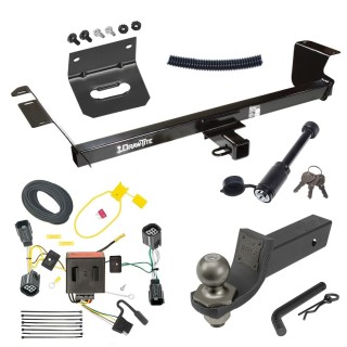 For 2011-2016 Chrysler Town & Country Trailer Hitch kit by: Draw-Tite For 2011-2016 Chrysler Town & Country Trailer Hitch Tow PKG w/ 4-Flat Wiring + Interlock Tactical Starter Kit w/ 2" Drop & 2" Ball + Tactical Dogbone Lock + Wiring Bracket By Draw-Tite