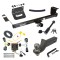 For 2011-2016 Chrysler Town & Country Trailer Hitch kit by: Draw-Tite For 2011-2016 Chrysler Town & Country Trailer Hitch Tow PKG w/ 4-Flat Wiring + Interlock Tactical Starter Kit w/ 2" Drop & 2" Ball + Tactical Dogbone Lock + Wiring Bracket By Draw-Tite